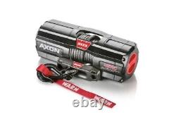 Warn 101240 AXON 45RC Powersport Winch 4500 lb 27 ft x 1/4 Synthetic Rope 12V