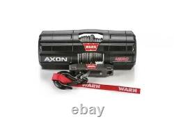 Warn 101240 AXON 45RC Powersport Winch 4500 lb 27 ft x 1/4 Synthetic Rope 12V