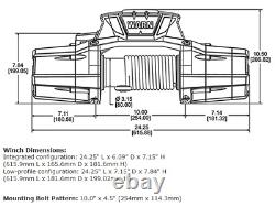 Warn 12,000 lb Premium Series ZEON 12-S Winch Synthetic Rope 95950