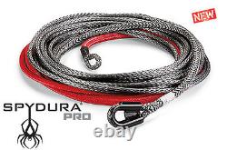 Warn 3/8 x 80 Spydura Pro Synthetic Rope 12000 lb Capacity For Jeep Truck Winch