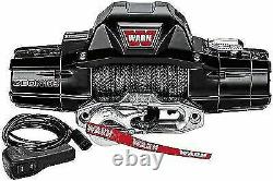 Warn 89611 Zeon 10-s 10,000 lb Winch withSynthetic Rope for F-250/F-350 Super Duty