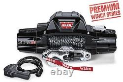 Warn 8,000 lb Premium Series ZEON 8-S Winch Synthetic Rope 89305 (IN STOCK)