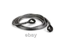Warn 93326 Winch Cable 7/16 Inch Dia x 50 Ft Spydura Pro Synthetic Rope Loop on