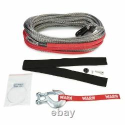 Warn 96040 100 FT Spydura Pro Synthetic Rope Rated For 16,500 LB Winches