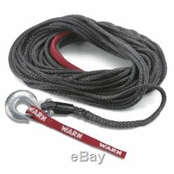 Warn 97782 Standard Duty Synthetic Winch Rope, 3/8 x 90 ft. 12000 lb Capacity