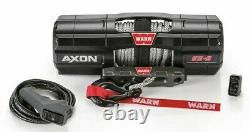 Warn AXON 5500-S Winch with Synthetic Rope 5,500 lbs. #101150