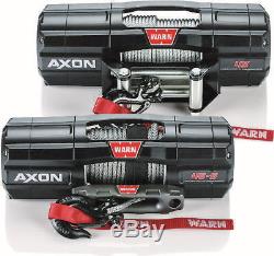 Warn Axon 4500 Wire Rope Winch Synthetic 101140