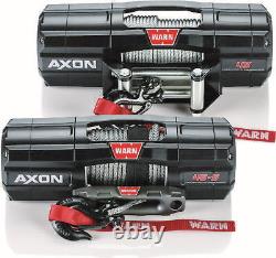 Warn Axon 4500 Wire Rope Winch Synthetic #101140