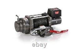 Warn For M12-S 12,000 lb. Winch with 3/8 x 100 ft. Spydura Synthetic Rope-97720