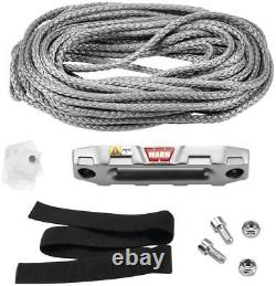 Warn Synthetic Rope Replacement Kit 50ft. Of 1/4in. Diam. 100970