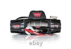 Warn VR EVO 10-S Jeep Truck & SUV WaterProof 10,000 lb Winch with Synthetic Rope