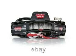 Warn VR EVO 12-S 12,000 lb Winch with Synthetic Rope For Jeep Truck &