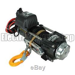 Warrior Ninja 3500lb 12v Electric Winch, Synthetic Rope, ATV, Utility, Boat, New