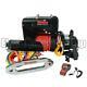 Warrior Predator 12v Twin Motor Winch With Synthetic Rope