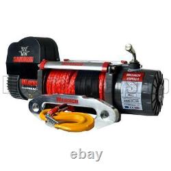 Warrior S9500 Samurai 24v Winch Synthetic Rope