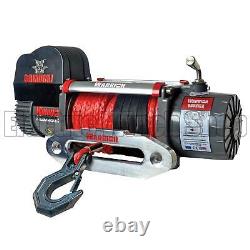 Warrior Samurai 8000 12v Next Generation V2 Electric Winch with Synthetic Rope