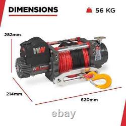 Warrior samurai winch 17500 12v Synthetic rope