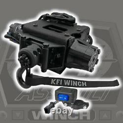 Winch Kit 3500 lb For Polaris Sportsman 450 2016-20 (Synthetic Rope Plug-N-Play)