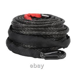 Winch Line Cable Rope High Traction Strength Synthetic Winch Rope Wear Resistant
