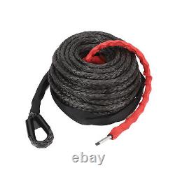 Winch Line Cable Rope Wear Resistant Synthetic Winch Rope With Protective Sleeve