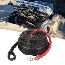 Winch Line Cable Rope Wear Resistant Synthetic Winch Rope With Protective Sleeve