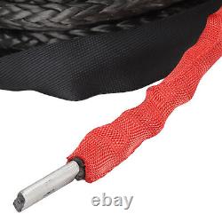 Winch Line Cable Rope Wear Resistant Synthetic Winch Rope With Protective Sleeve