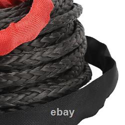 Winch Line Cable Rope Wear Resistant Synthetic Winch Rope With Protective Sleeve
