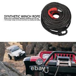 Winch Line Cable Synthetic Winch Rope Strong Bearing Capacity Universal Fit