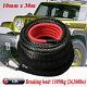 Winch Rope 10mm X30m Hook Synthetic Atv Suv 4wd Tow Recovery Cable 24360lb 100ft