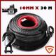Winch Rope 10mm X 30m 25600lbs For Dyneema Hook Synthetic Tow Recovery 4wd Cable