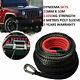 Winch Rope 10mm X 30m Synthetic Rope Tow Recovery 20500lbs For Suv 4x4 Offroad