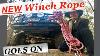Winch Rope Replacement A Good Option For Steel Cable