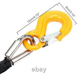 100ft 8/10mm Synthétique Corde De Treuil Dyneema Hors Route Auto-recovery Rigging