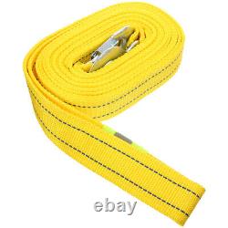 3 Compter Polyester Car Trailer Soft Shackle Pull Rope Synthétique