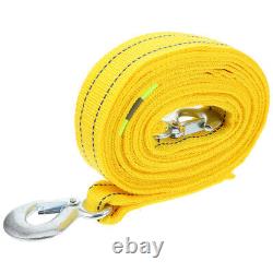 3 Compter Polyester Car Trailer Soft Shackle Pull Rope Synthétique