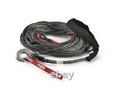 Avertissez 87915 Black 3/8 Inch Par 100 Ft Spydura Synthetic Winch Rope