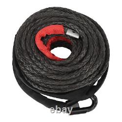 Câble de ligne de treuil en corde synthétique, corde de treuil résistante avec capacité de charge universelle.