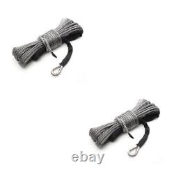 Câble de treuil en corde synthétique bleue à bonne tenue pour treuils ATV UTV SUV véhicule