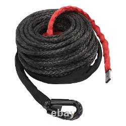 Câble de treuil en fibre synthétique Corde de treuil 7.5T Force 9.5mm X 25m Avec protection