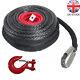 Câble De Treuil Synthétique 8 Mm X 15 M Pour Voiture De Remorquage 4x4, Sangle De Remorque Tout Terrain 20500 Lbs