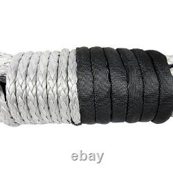 Câble de treuil synthétique Dyneema SK78 de 10MM X 40M avec crochet de récupération hors route pour 4x4 4wd