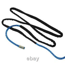 Corde de treuil de récupération synthétique avec crochet (8MM x 15M 12MM x 30M usage intensif)