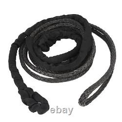 Corde de treuil synthétique 12 mm d'épaisseur ligne de treuil 26455 lbs de résistance à la rupture