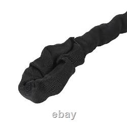 Corde de treuil synthétique 12 mm d'épaisseur ligne de treuil 26455 lbs de résistance à la rupture
