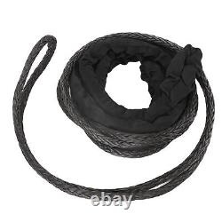 Corde de treuil synthétique 12 mm d'épaisseur ligne de treuil 26455 lbs de résistance à la rupture