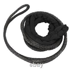 Corde de treuil synthétique 12 mm d'épaisseur ligne de treuil 26455 lbs de résistance à la rupture