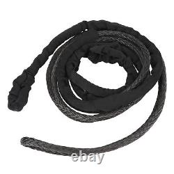 Corde de treuil synthétique 12 mm d'épaisseur ligne de treuil 26455 lbs de résistance à la rupture