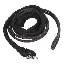 Corde de treuil synthétique 12 mm d'épaisseur ligne de treuil 26455 lbs de résistance à la rupture