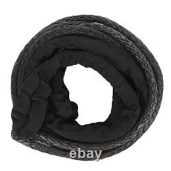 Corde de treuil synthétique 12 mm d'épaisseur ligne de treuil 26455 lbs de résistance à la rupture