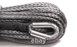 Corde de treuil synthétique, Hawse 11,5 mm x 90 pi, Accessoire de récupération RHINO WINCH